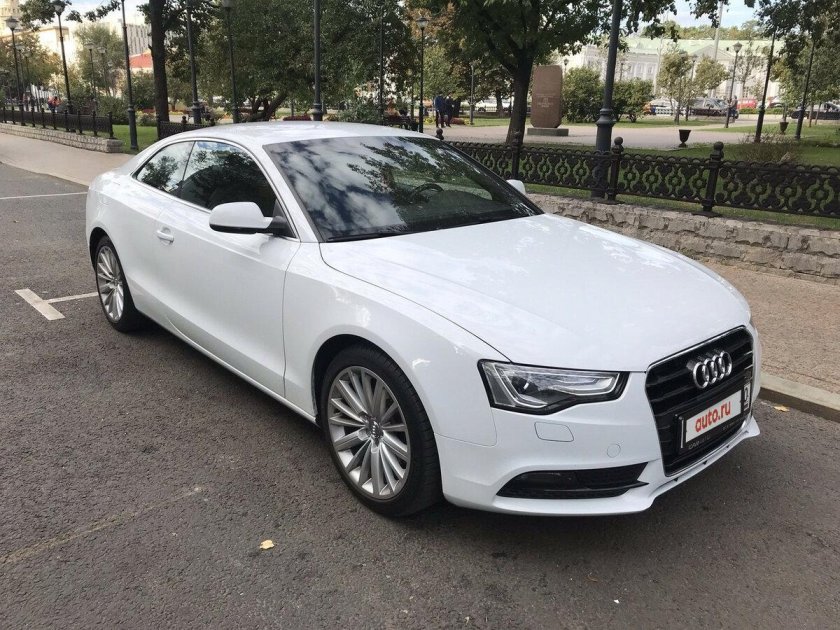 Audi a5 белая