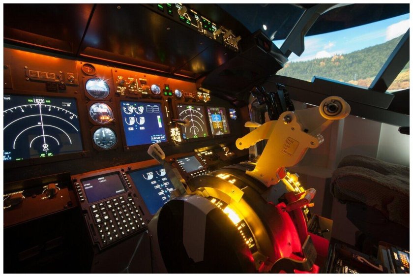 Боинг 737 кабина