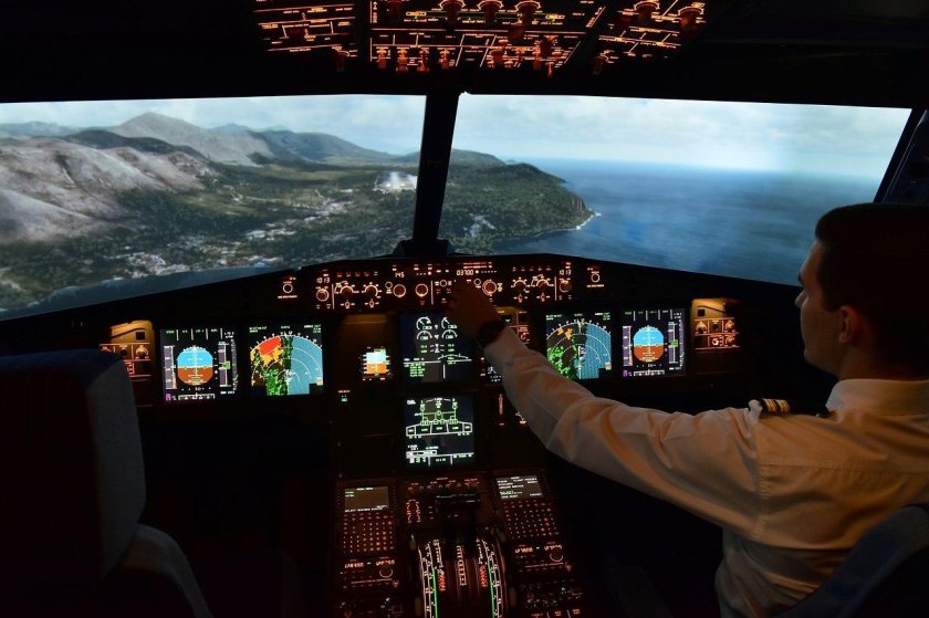 Кабина Боинг 737-800