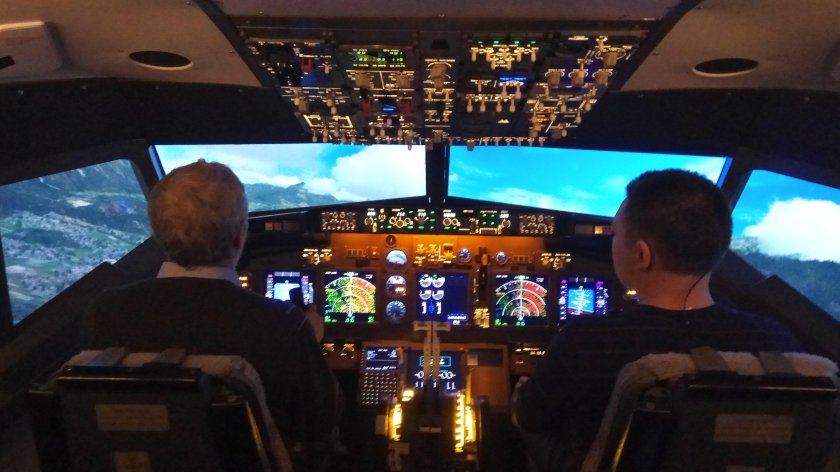 Авиатренажер 737