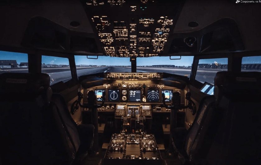 Авиатренажер 737