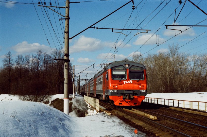Станция Чертановская электричка