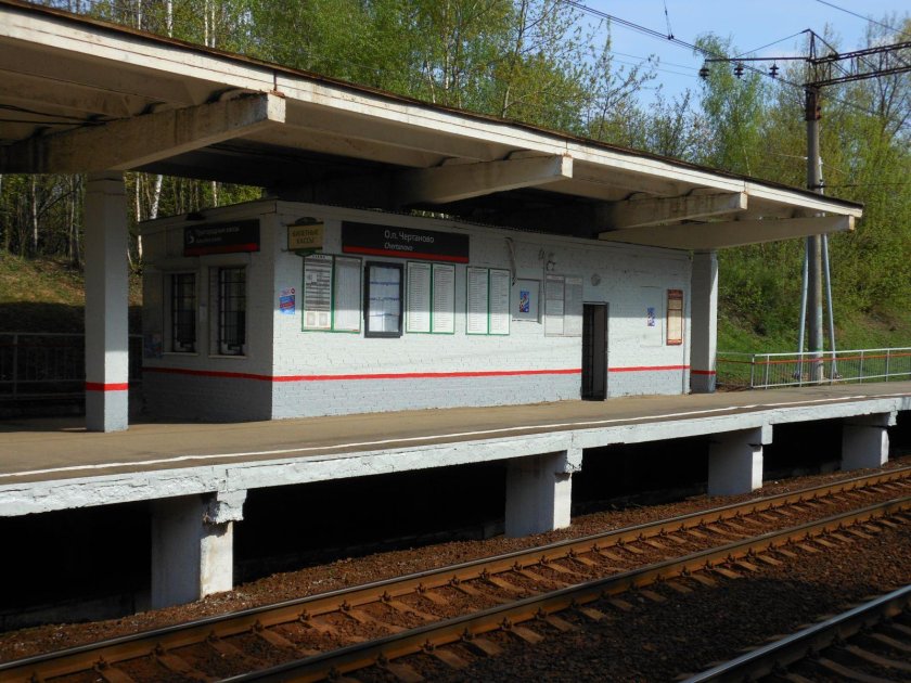 Станция Чертаново платформа