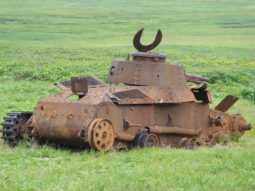 Заброшенный танк т 26