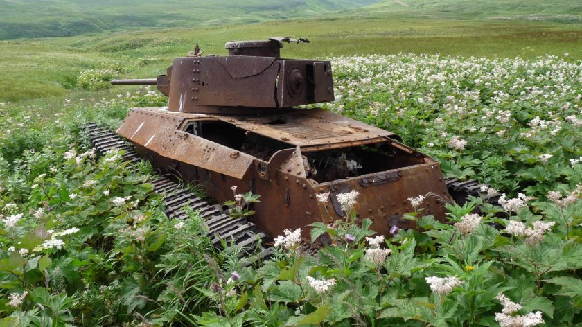 Остров Шумшу Курильские острова