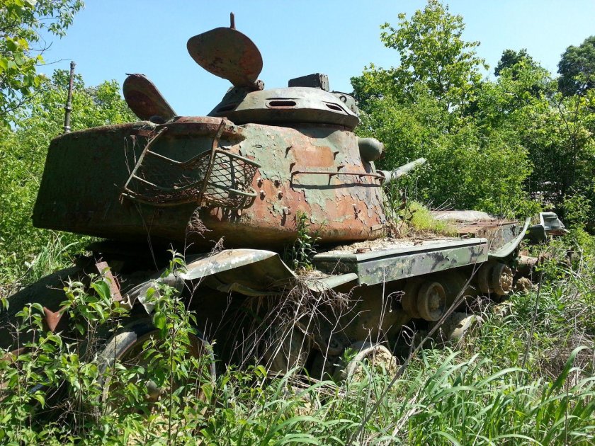 Кладбище танков т34