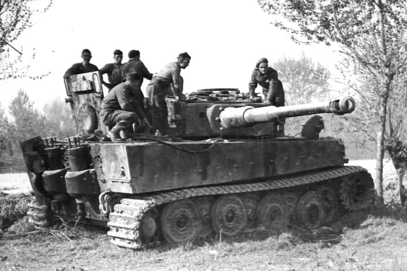 Танк тигр 1945