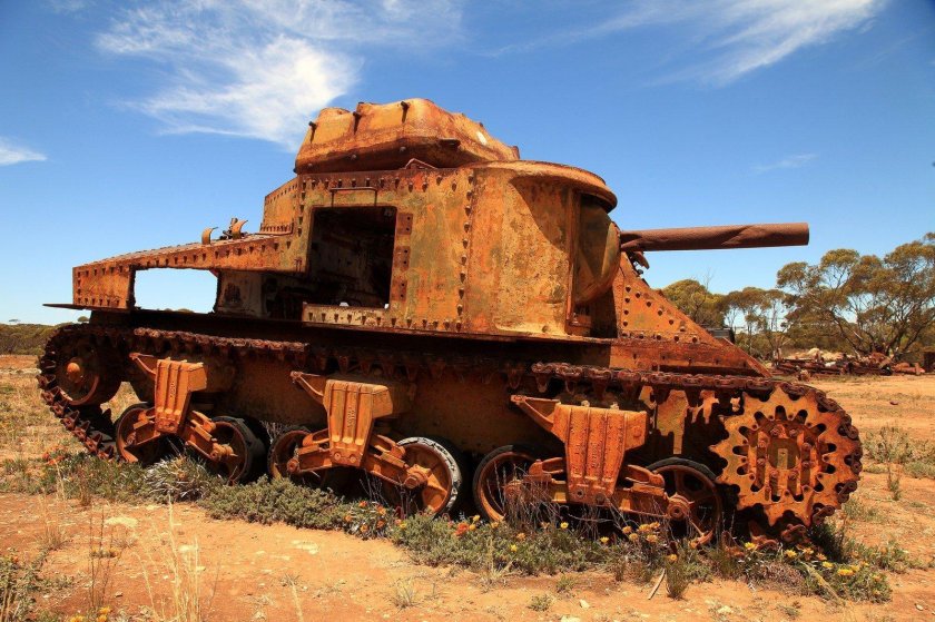 Заброшенные танки 2 мировой в России