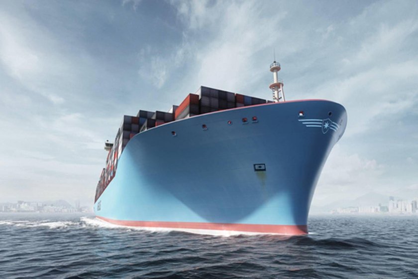 Океанский контейнеровоз Маерск