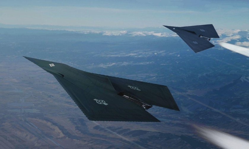 Самолет стелс Файтер