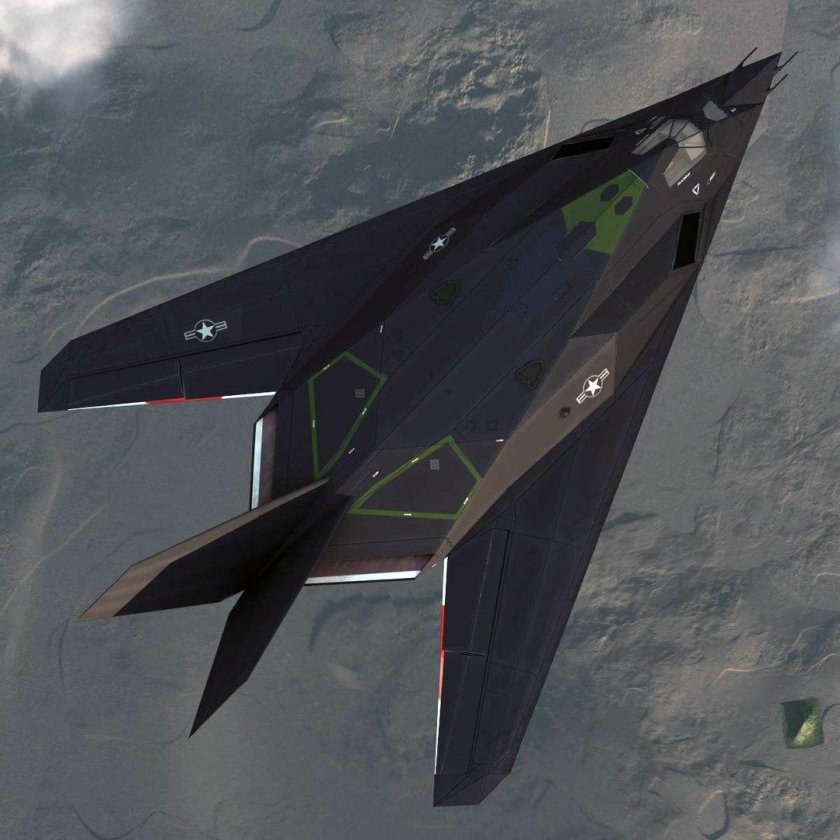 Самолет стелс f-117