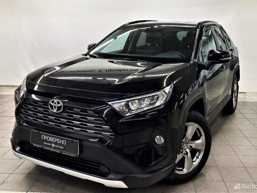 Тойота рав 4 новая черная
