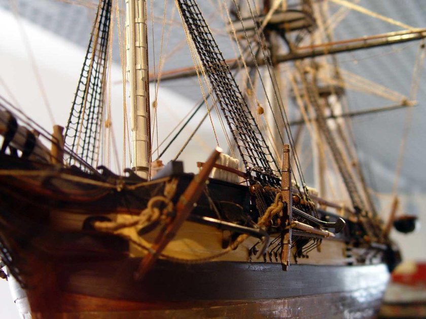 Шлюп Мирный модель