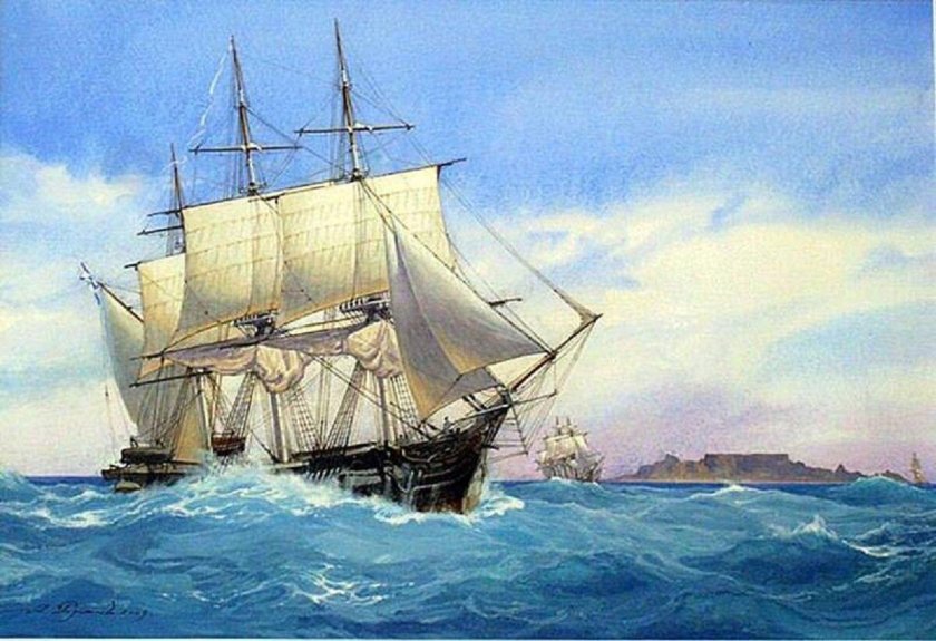 Шлюп Мирный Беллинсгаузена