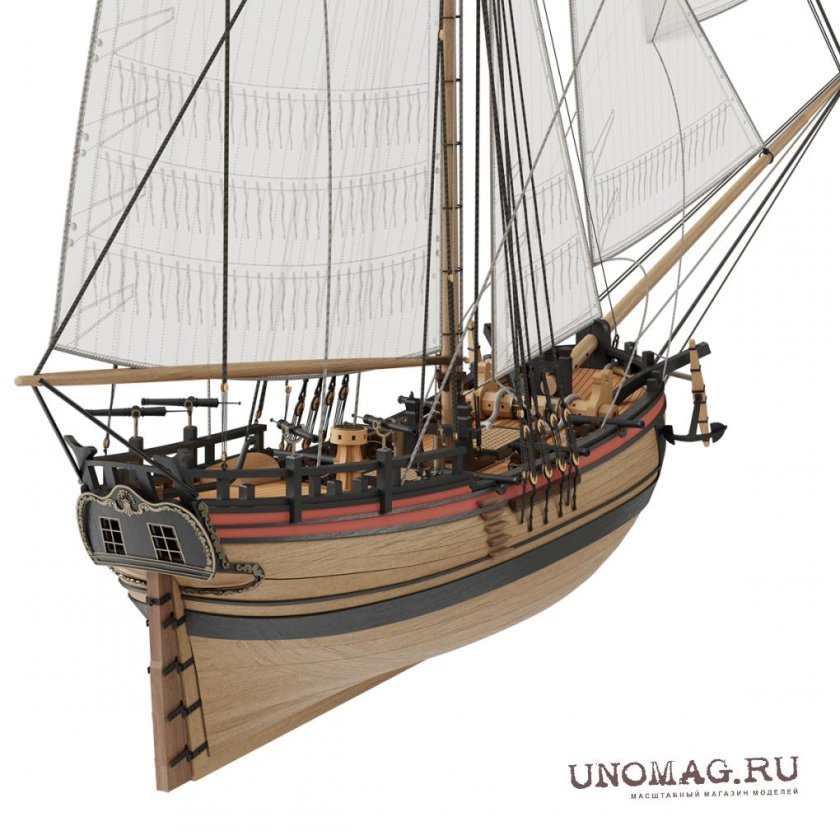 Master korabel\ модель сборная \ шхуна полоцк\ плюс 1/72 мк0302р