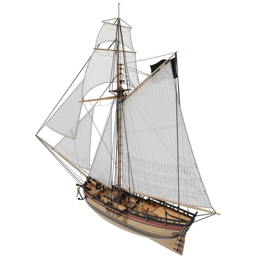 Шлюп парусный боевой корабль