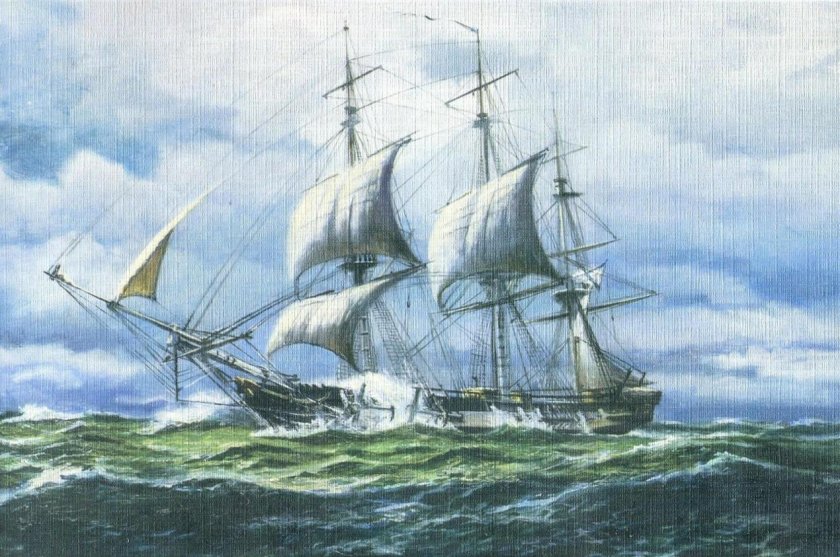 Шлюп "Камчатка" в.м. Головнина