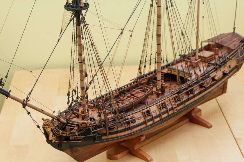 Шлюп Мирный модель