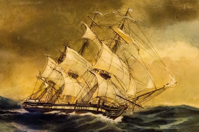 Шлюп Сенявин Литке