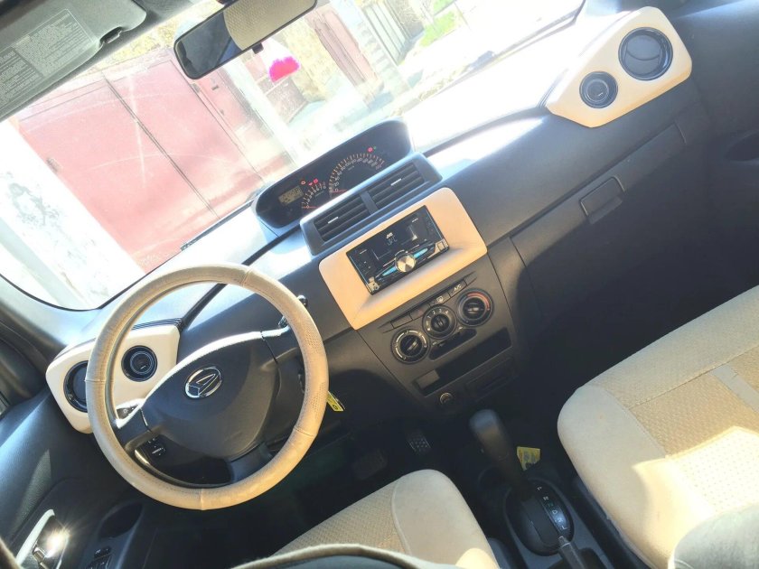 Daihatsu materia 2008 в салоне