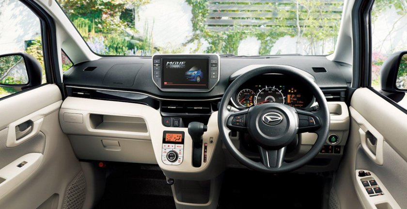 Daihatsu move 2015 панель