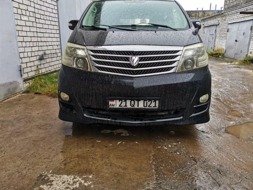 Туманки Тойота альфард