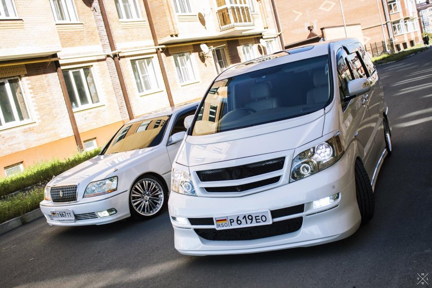 Тойота альфард 2004