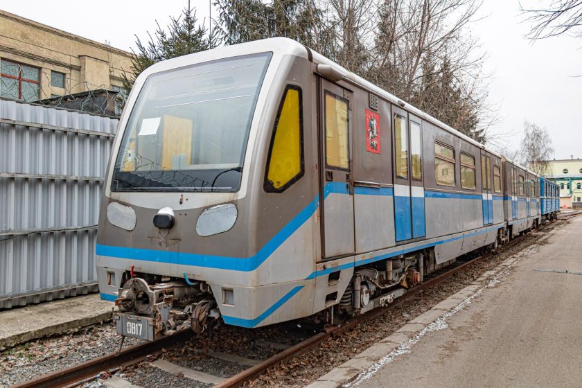 Метропоезд русич 4