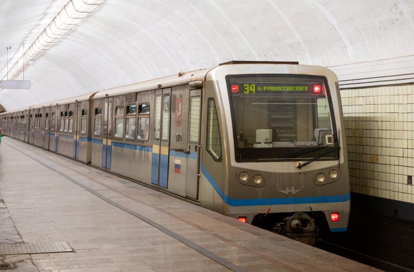 Вагон метро 81 740 741 русич