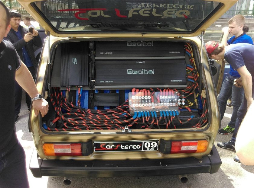 Автозвук машины