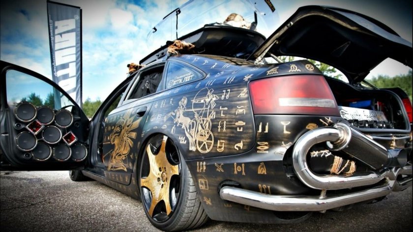 Ауди а6 автозвук Рамазана