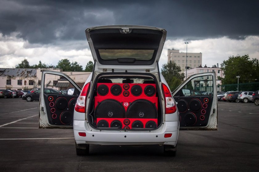 Приора универсал автозвук