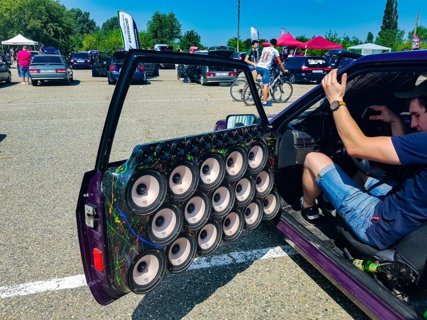 Альфард автозвук машины