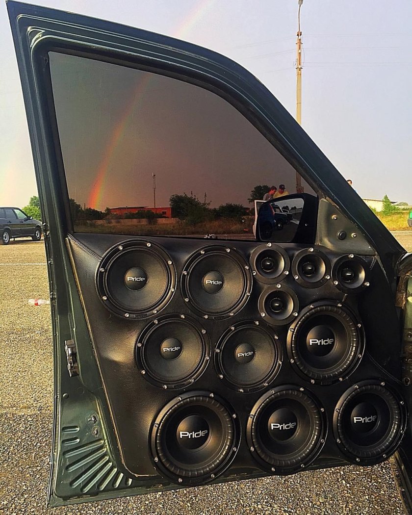 Автозвук ВАЗ 2114 громкий фронт