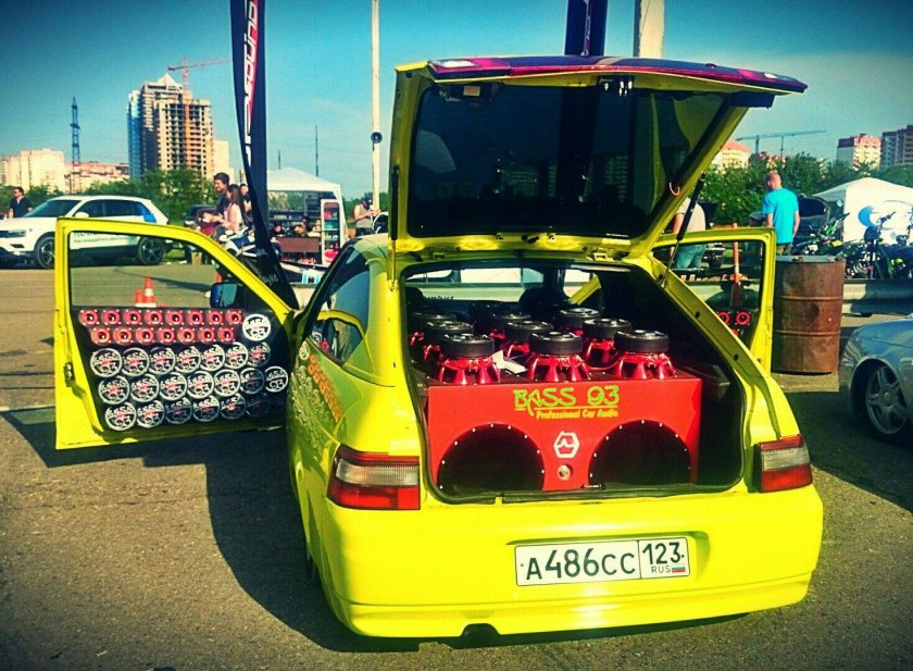 Автозвук машины