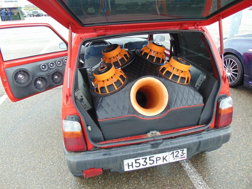 Ока 1111 автозвук