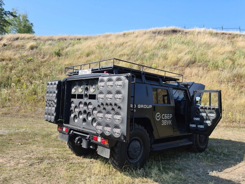 Броневик альфард автозвук