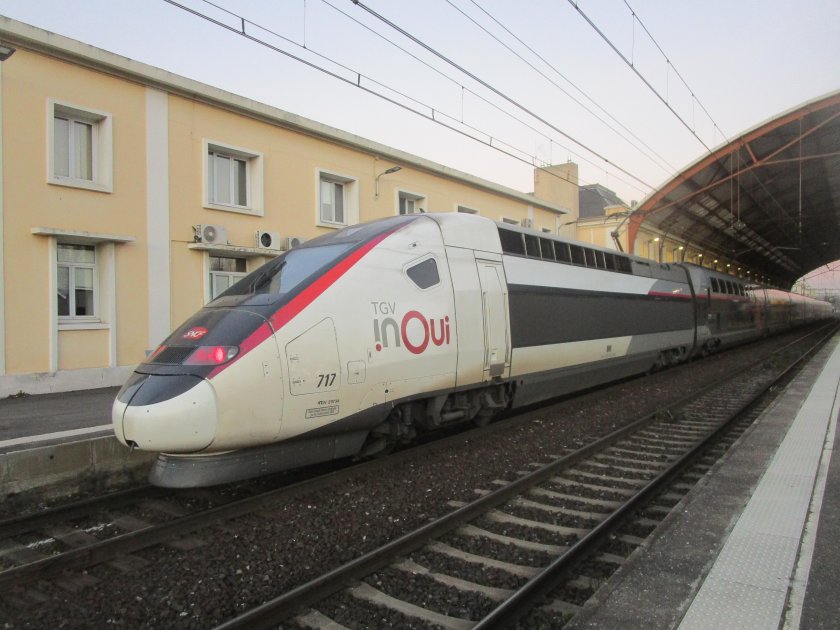 Поезд tgv париж лилль