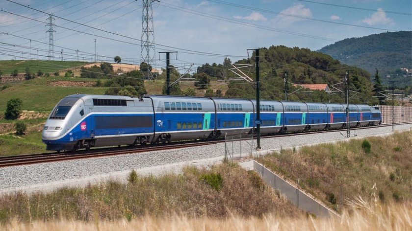 Поезд ТЖВ Франция