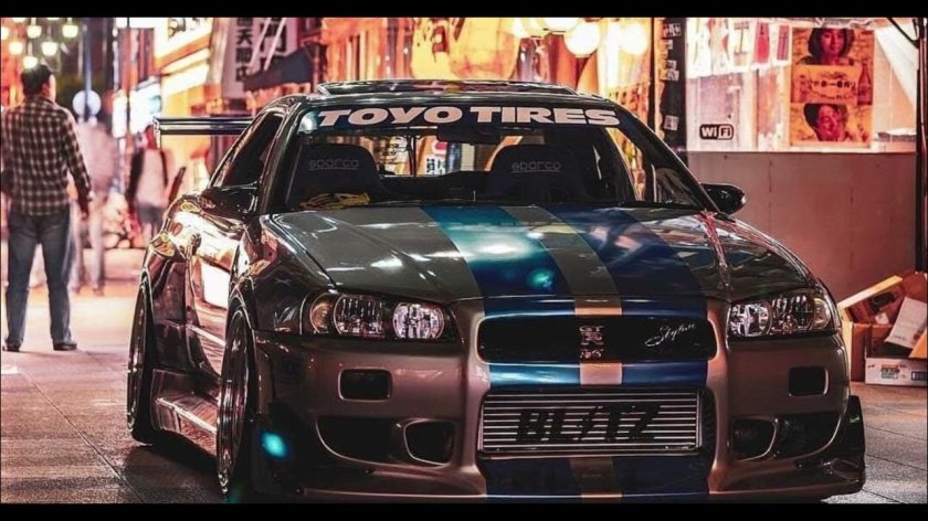 Nissan skyline gtr r34