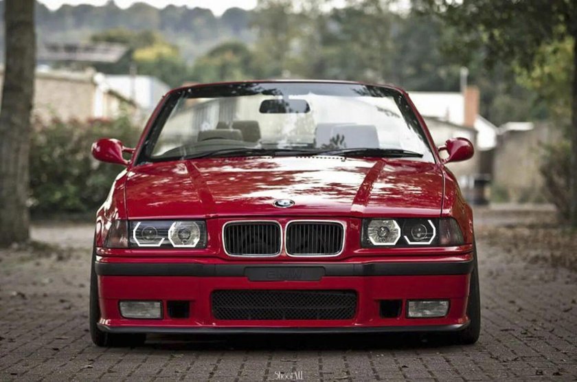 BMW e36 Red