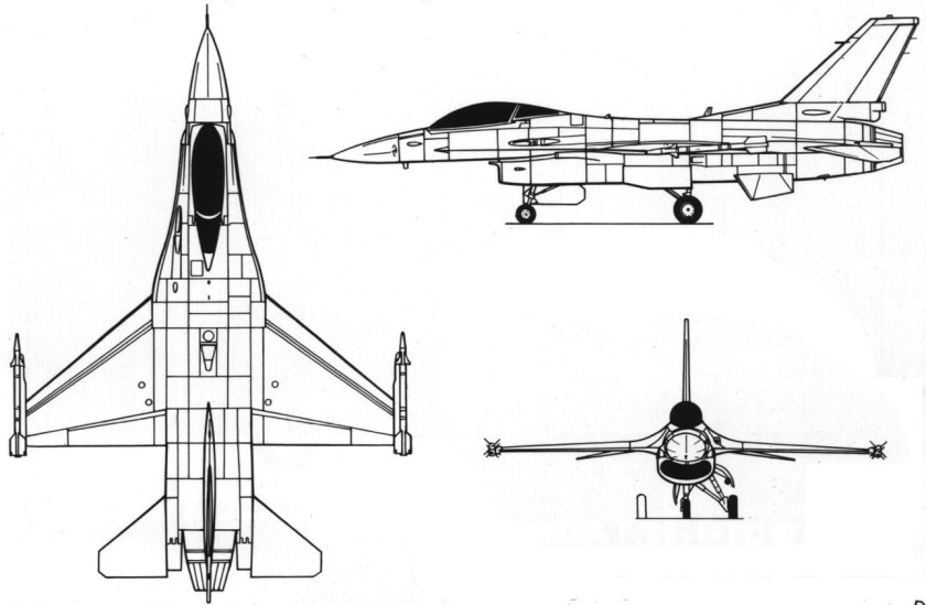 F-16 Blueprint
