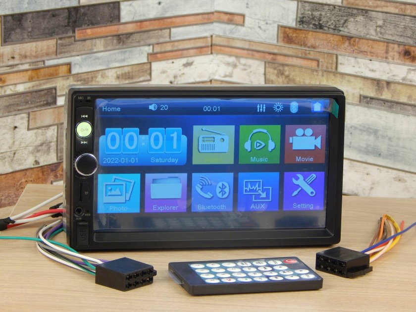 Автомагнитола 2 din 7 дюймов