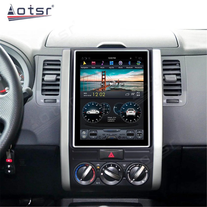 Nissan x-Trail t31 магнитола Tesla