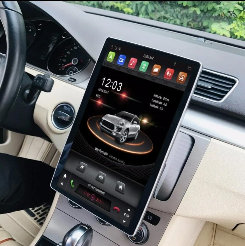 Магнитола Тесла 10 дюймов универсальная