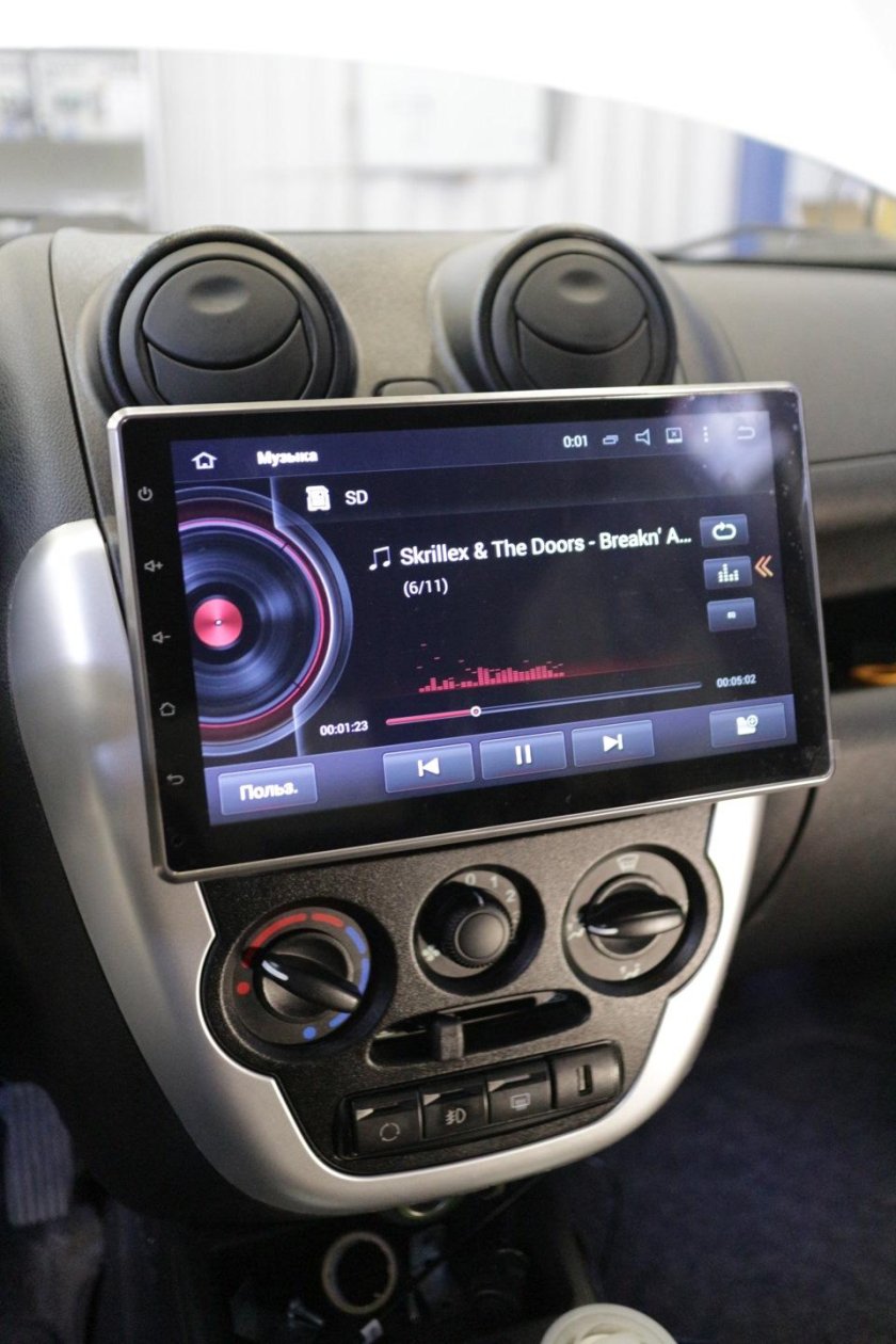 Лада Гранта магнитола 1 din