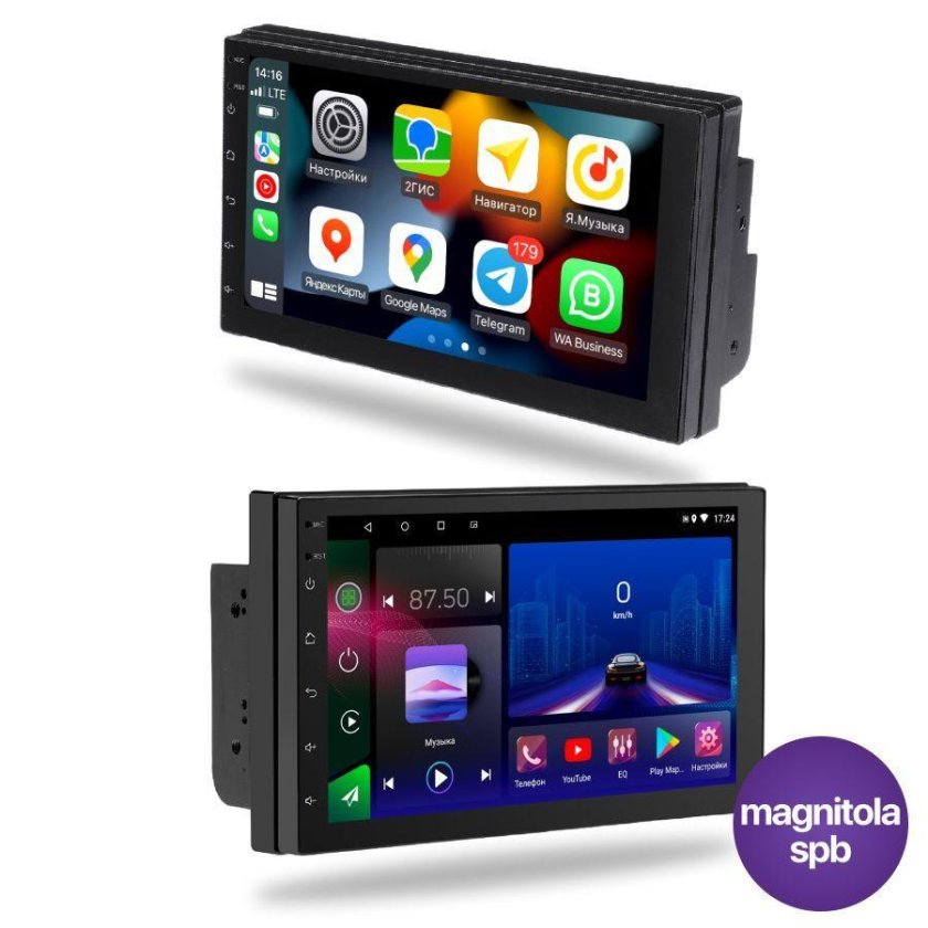 Магнитола 2 Дин 9 дюймов андроид 4/64gb
