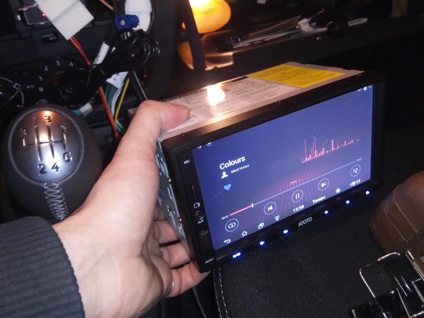 Сенсорная магнитола 1 din