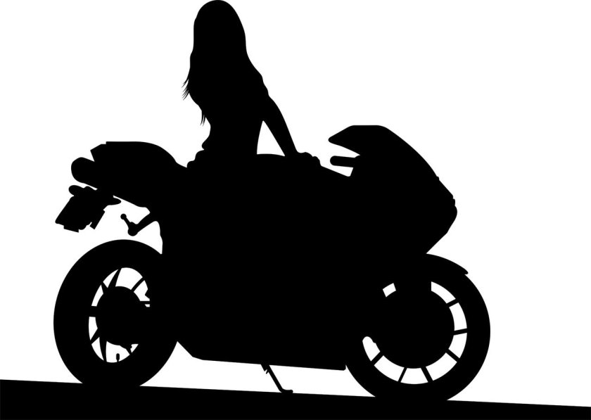 Очертание мотоцикла