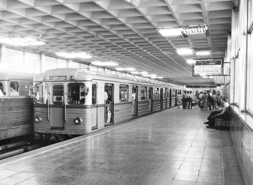 Открытие Петербургского метрополитена 1955